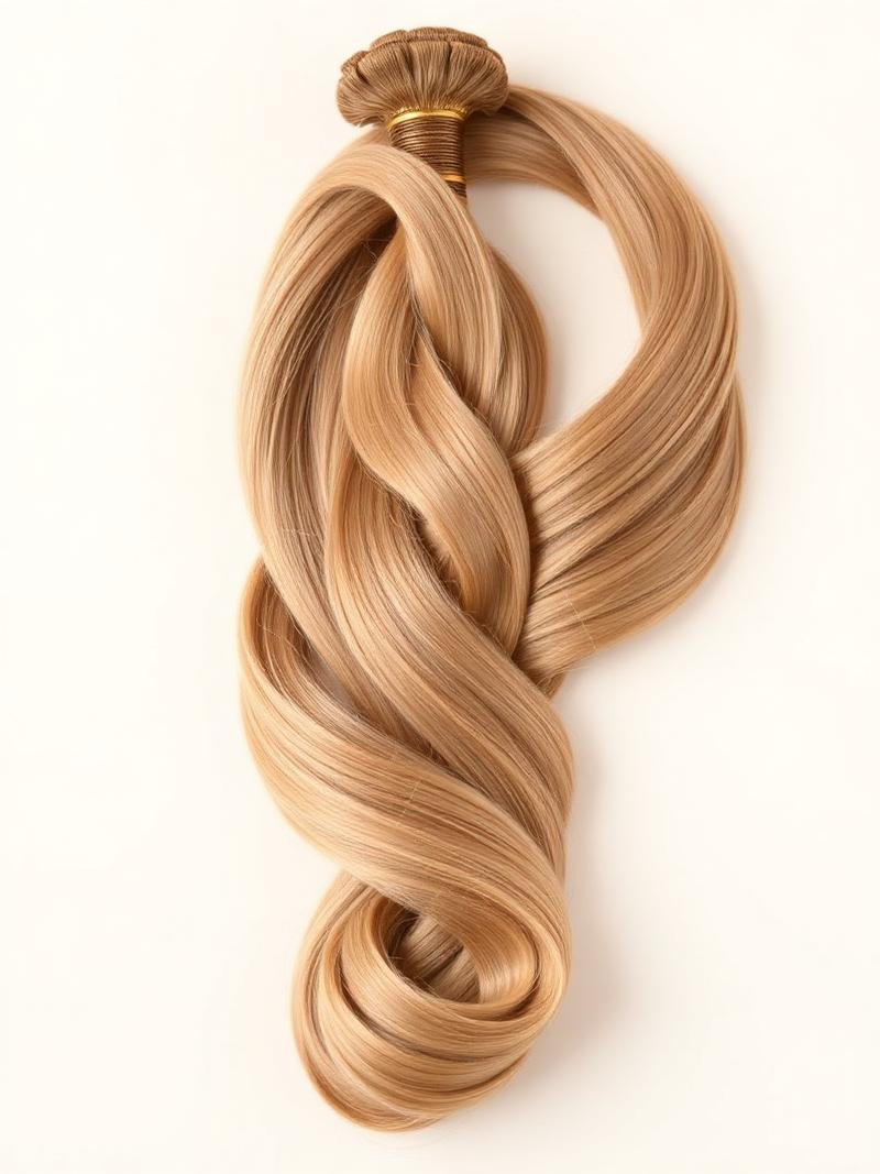 Mecha de cabelo brasileiro loiro escuro premium da Creative Hair